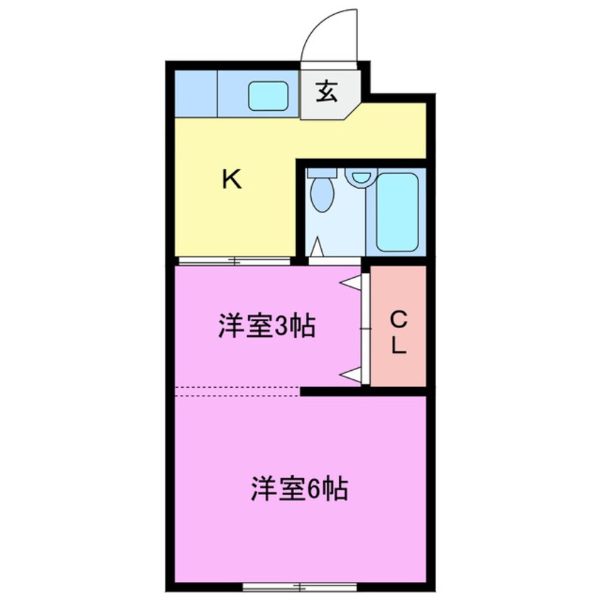 間取図 シングルハウス樹