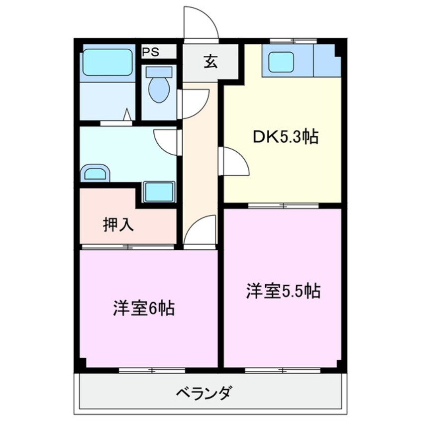 間取図 プロスペール