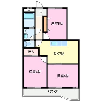 間取図 アインスフライハイト