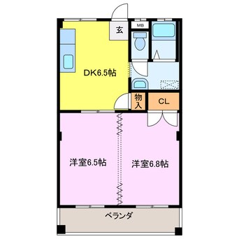 間取図 江島ニューオフィスビル