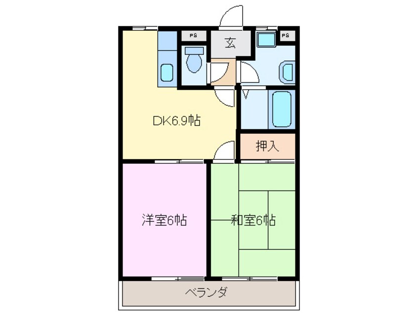 間取図 ミルフィーユ