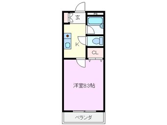 間取図 マンション ハルカ