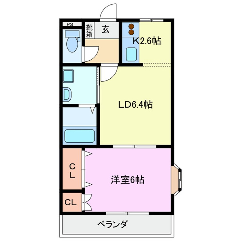 間取図 チャペルヒルズ