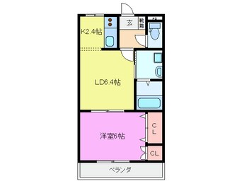 間取図 チャペルヒルズ