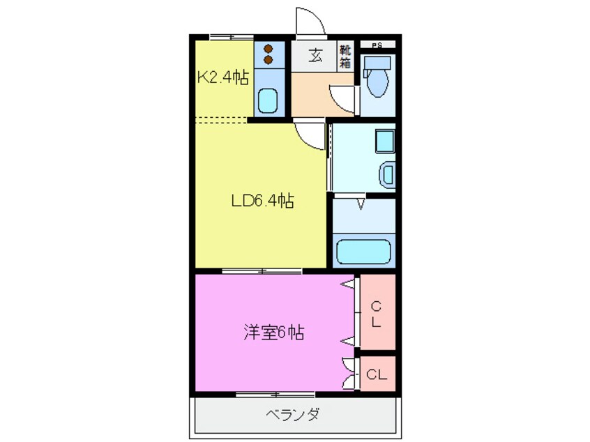 間取図 チャペルヒルズ