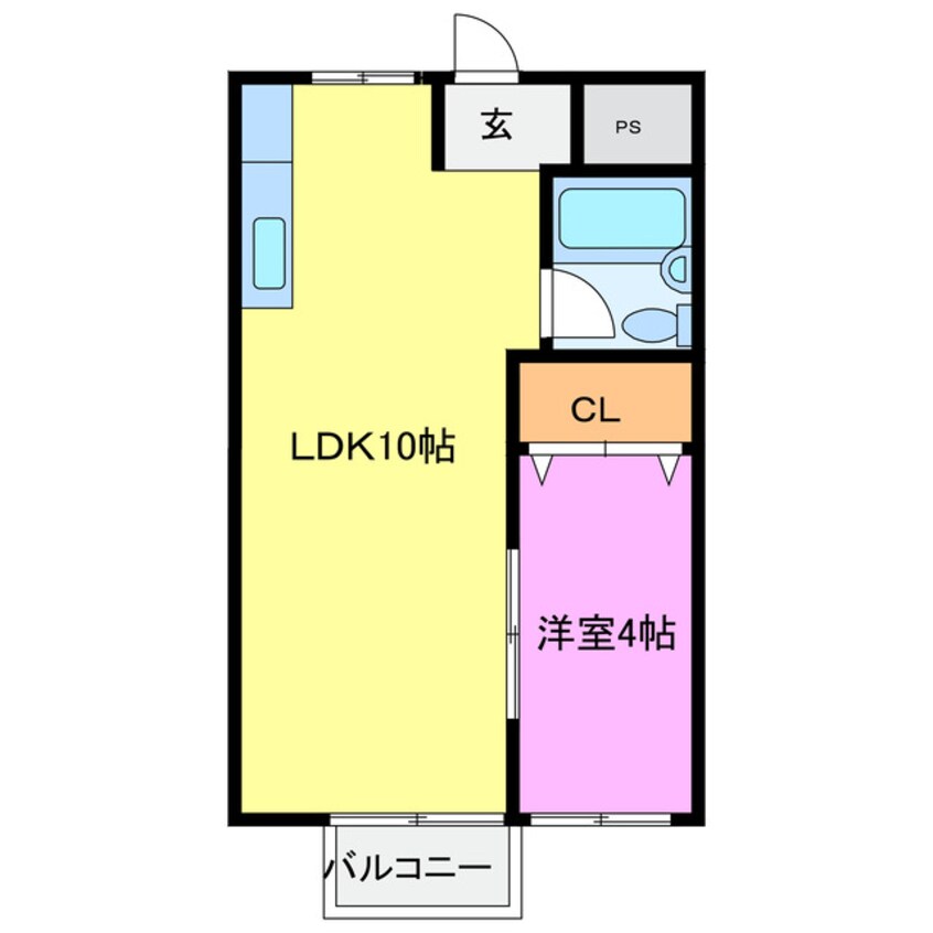 間取図 メゾンかおり