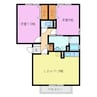 ソフィア・パーク Ｂ棟 2LDKの間取り
