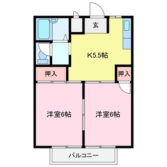 間取図 シーサイドハイツ