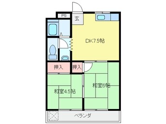 間取図 駅西ハイツ