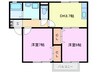 Ｃａｓａ Ｗａｋａｍａｔｓｕ Ａ棟 2DKの間取り