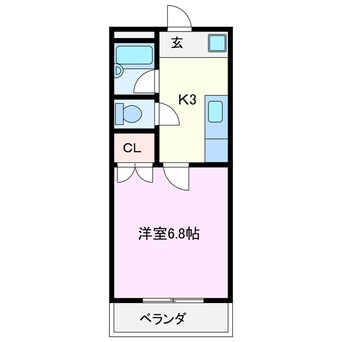 間取図 ラフォーレ