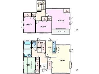 間取図 太陽の街　岡本邸