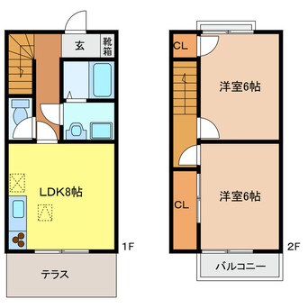 間取図 シダー’Ｓガーデン C