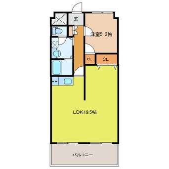 間取図 リバーサイド鈴鹿