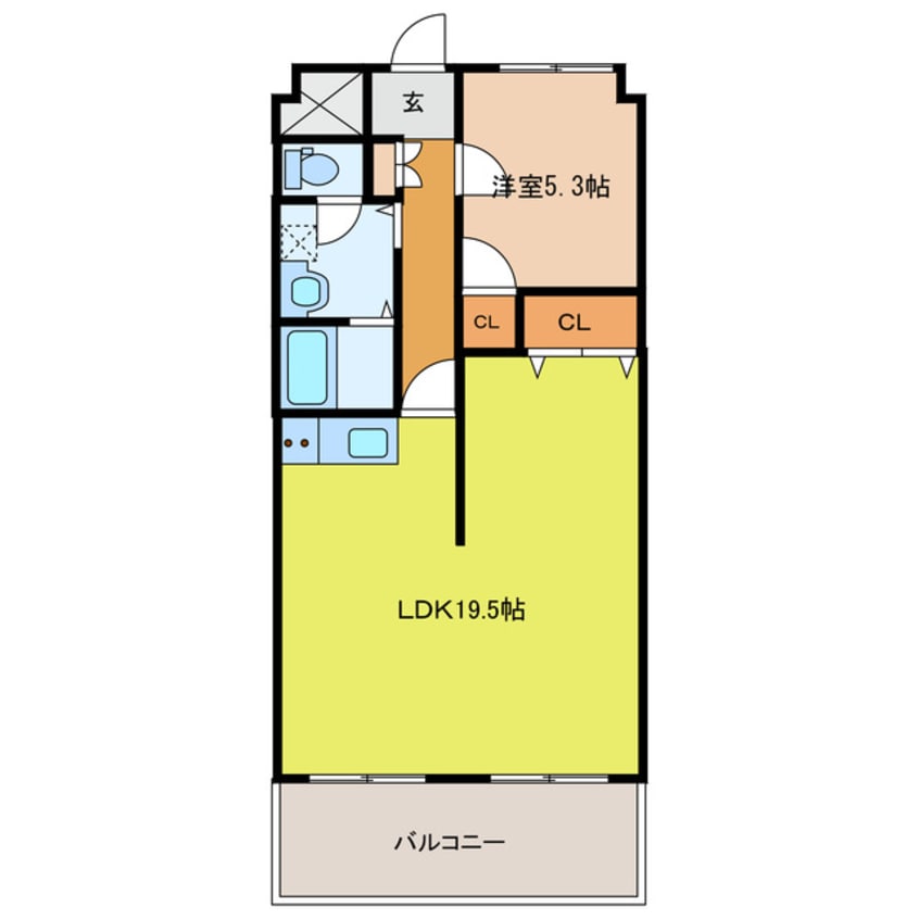 間取図 リバーサイド鈴鹿