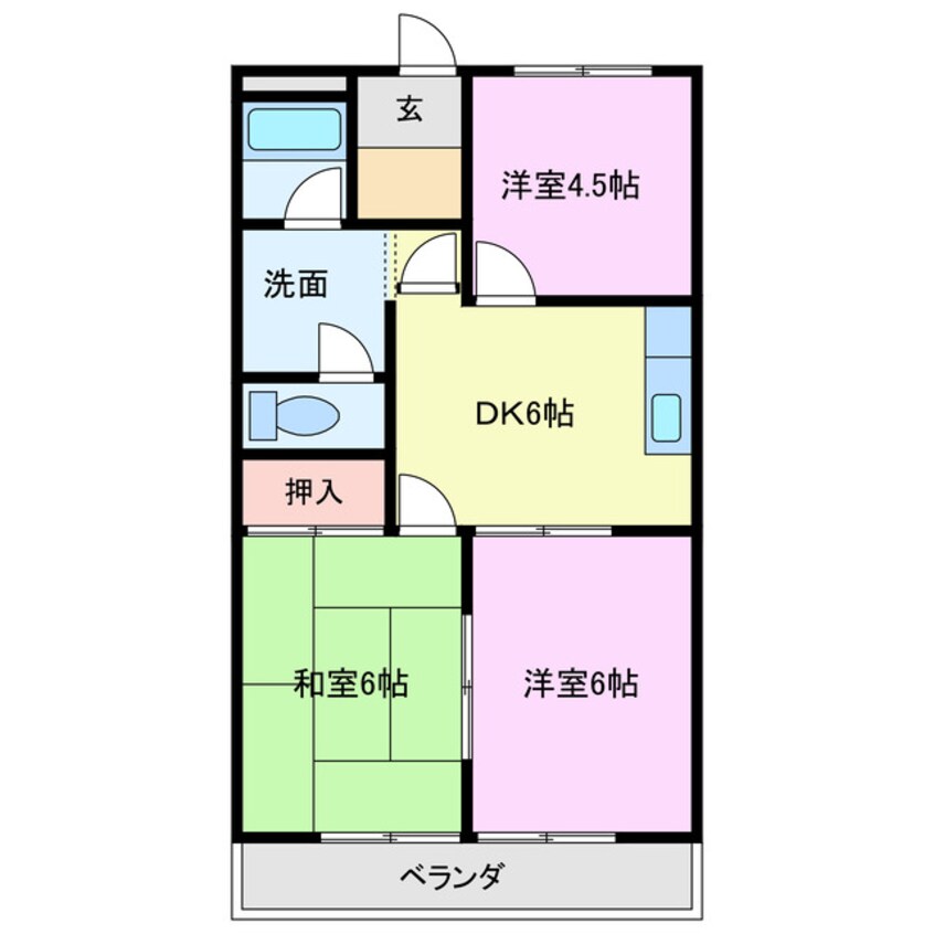 間取図 エクセル東山