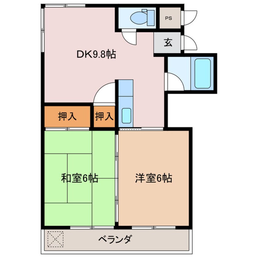 間取図 第一住建ビル