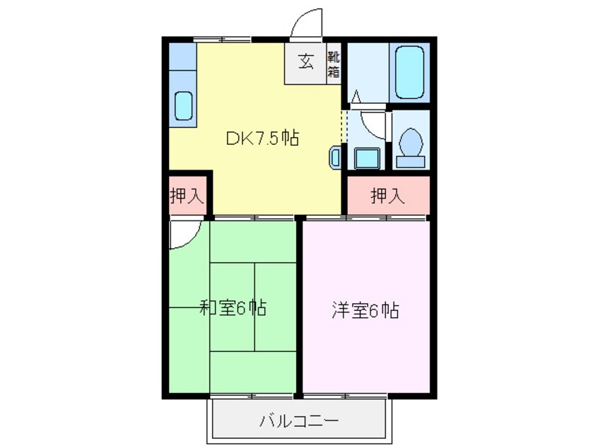 間取図 トマトの家 Ａ