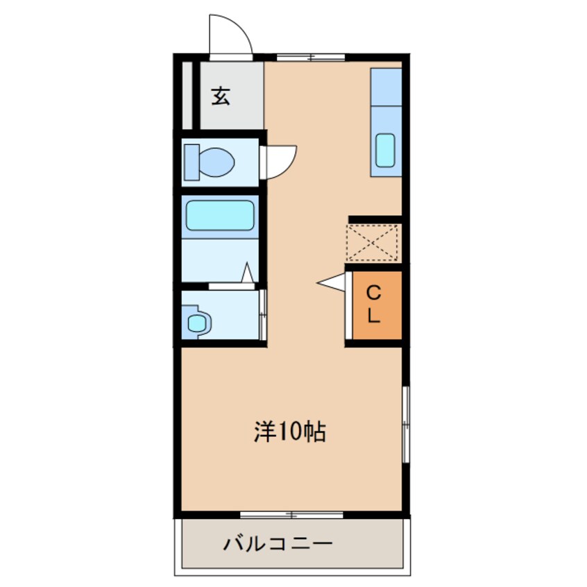 間取図 ルミエール末広