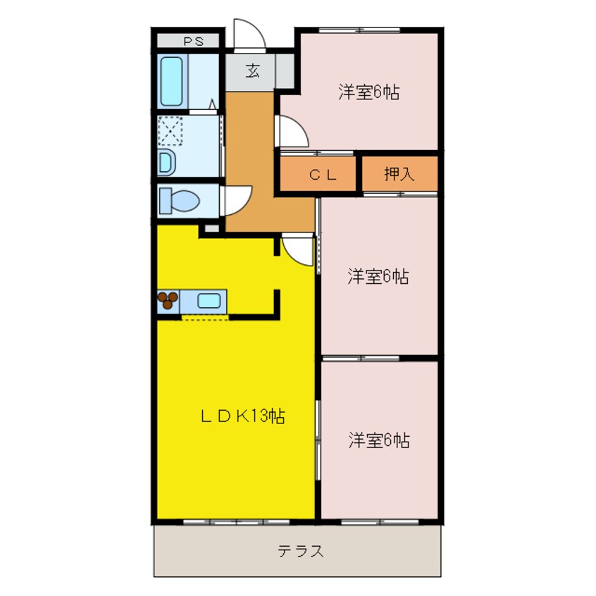 間取図 柊マンション