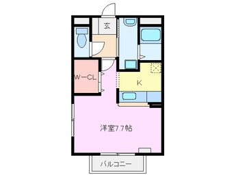 間取図 グリーンヒルズ Ｂ棟