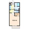 コンフォート羽山 1Kの間取り