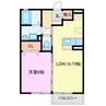 Ｓ・Ｇハイム 1LDKの間取り