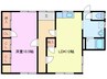 南若松　三村様貸家（平家） 1LDKの間取り