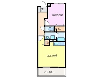 間取図 プロムナード　セリカ