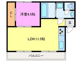 間取図 ベルメゾンマオ