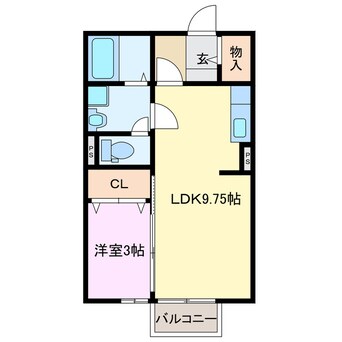 間取図 グリーンヒル天の橋