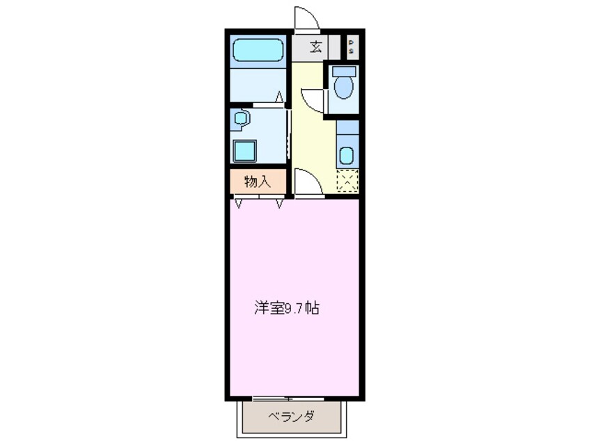 間取図 モンターニュ高岡