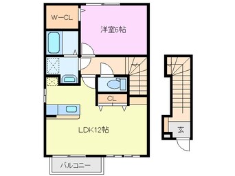 間取図 クレア　フォー　シーズンズＤ