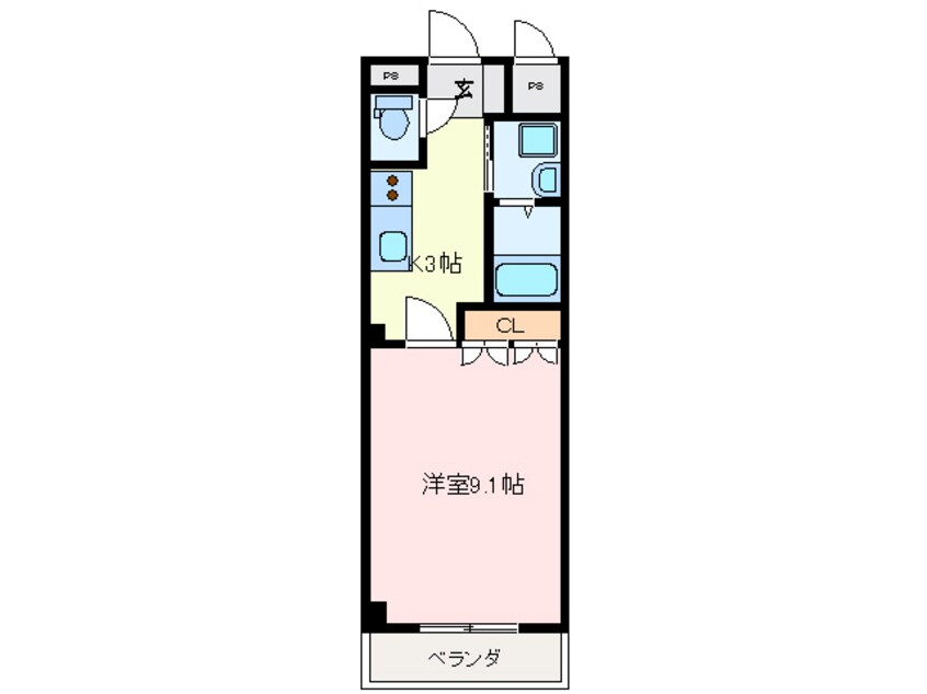 間取図 プチバイオレット