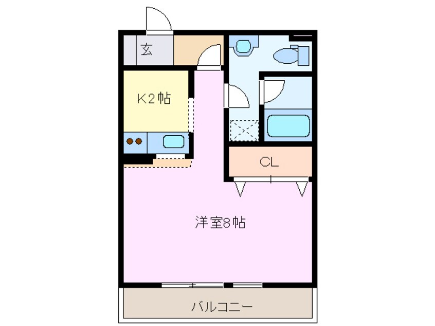 間取図 Casa　mia