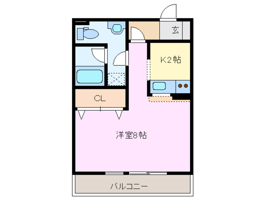間取図 Casa　mia