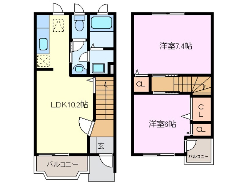 間取図 ストークパークⅠ