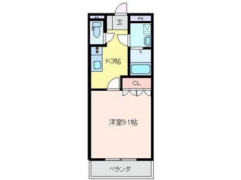 間取図 コンフォート・アルファ