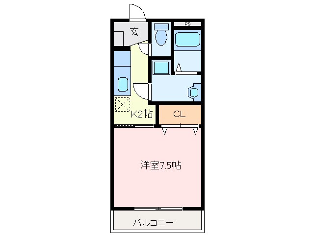 間取り図 道伯ゴールドヒルズ　グッドスリー