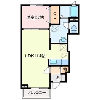 間取図 ミルキー