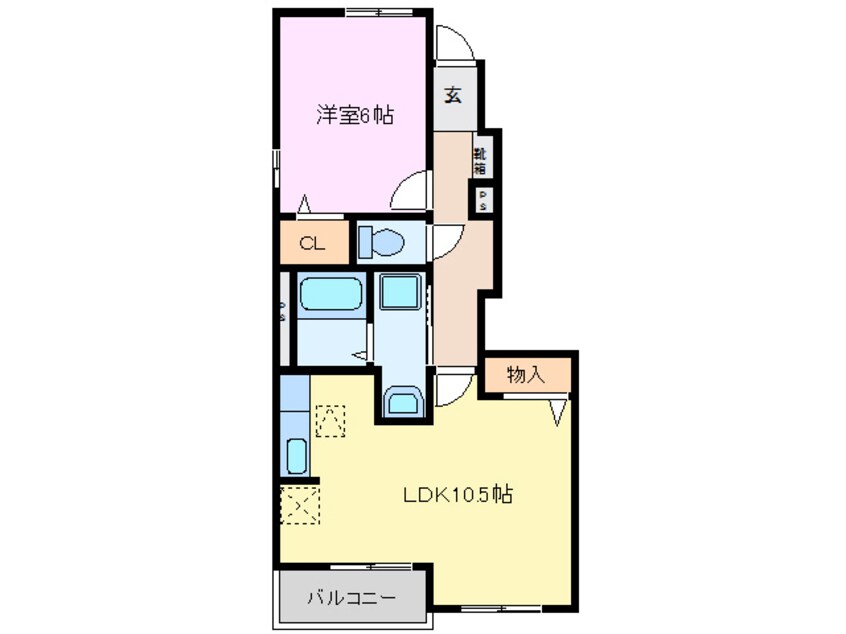 間取図 ミルキーⅡ
