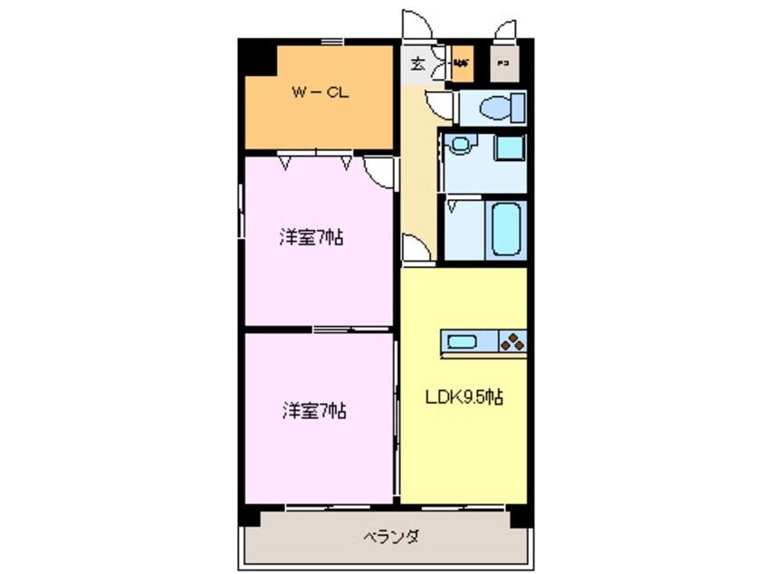 間取図 シダーフィールド