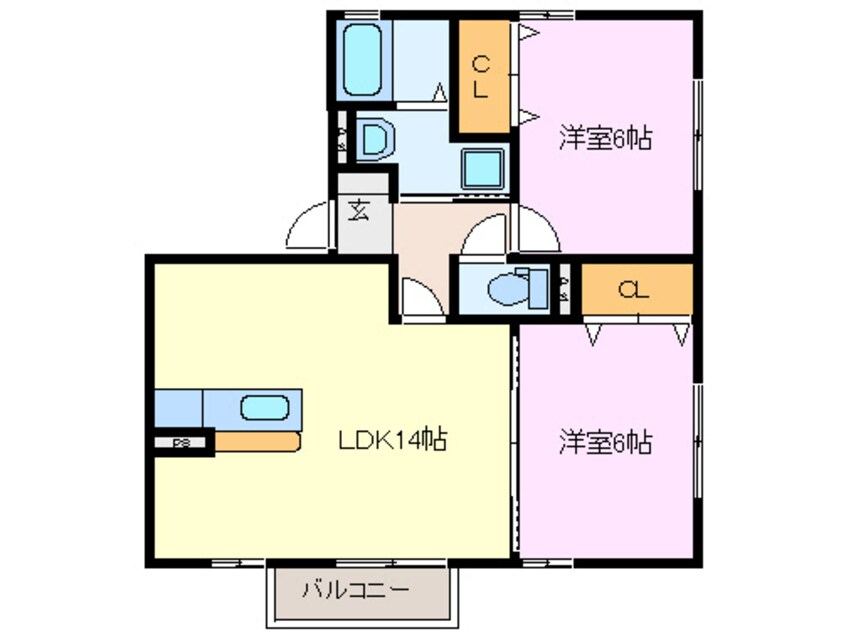 間取図 セピアコート