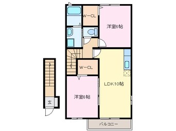 間取図 ミルトフリーデⅢ