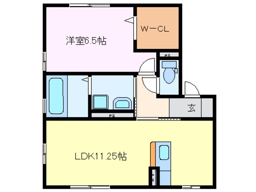 間取図 リビングタウン鈴鹿旭が丘Ｃ棟