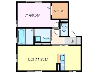 間取図 リビングタウン鈴鹿旭が丘Ｃ棟