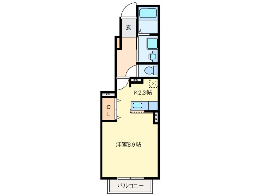 間取図 ドゥメゾンＡ