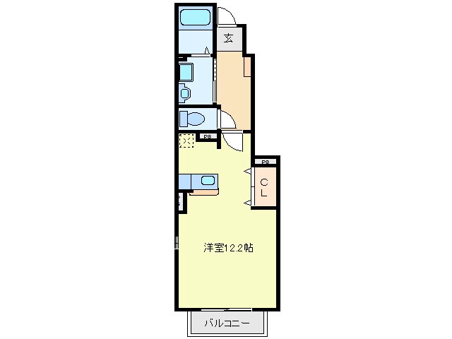 間取り図 エレガント