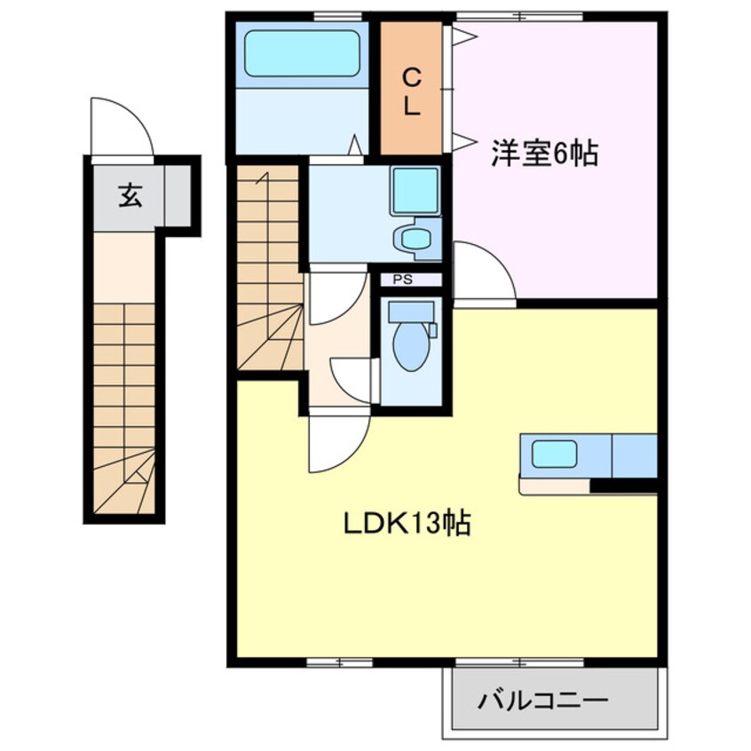 間取図 e-room