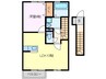 e-room 1LDKの間取り